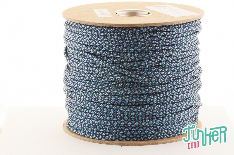 150m Rolle Type II TINKER Cord, Farbe NAVY BLUE & BABY BLUE DIAMONDS
