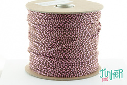 Meterware Type II TINKER Cord, Farbe WALNUT & ROSE PINK...