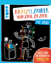 Kratzelzauber von Zahl zu Zahl fr Jungs