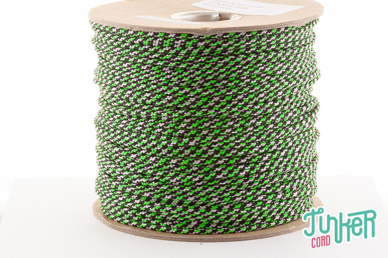 Meterware Type II TINKER Cord, Farbe NEON NINJA GREEN