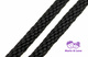 PPM-Seil, Black, Spiralgeflecht 14mm