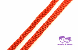 PPM-Seil, Neon Orange, Spiralgeflecht 8mm