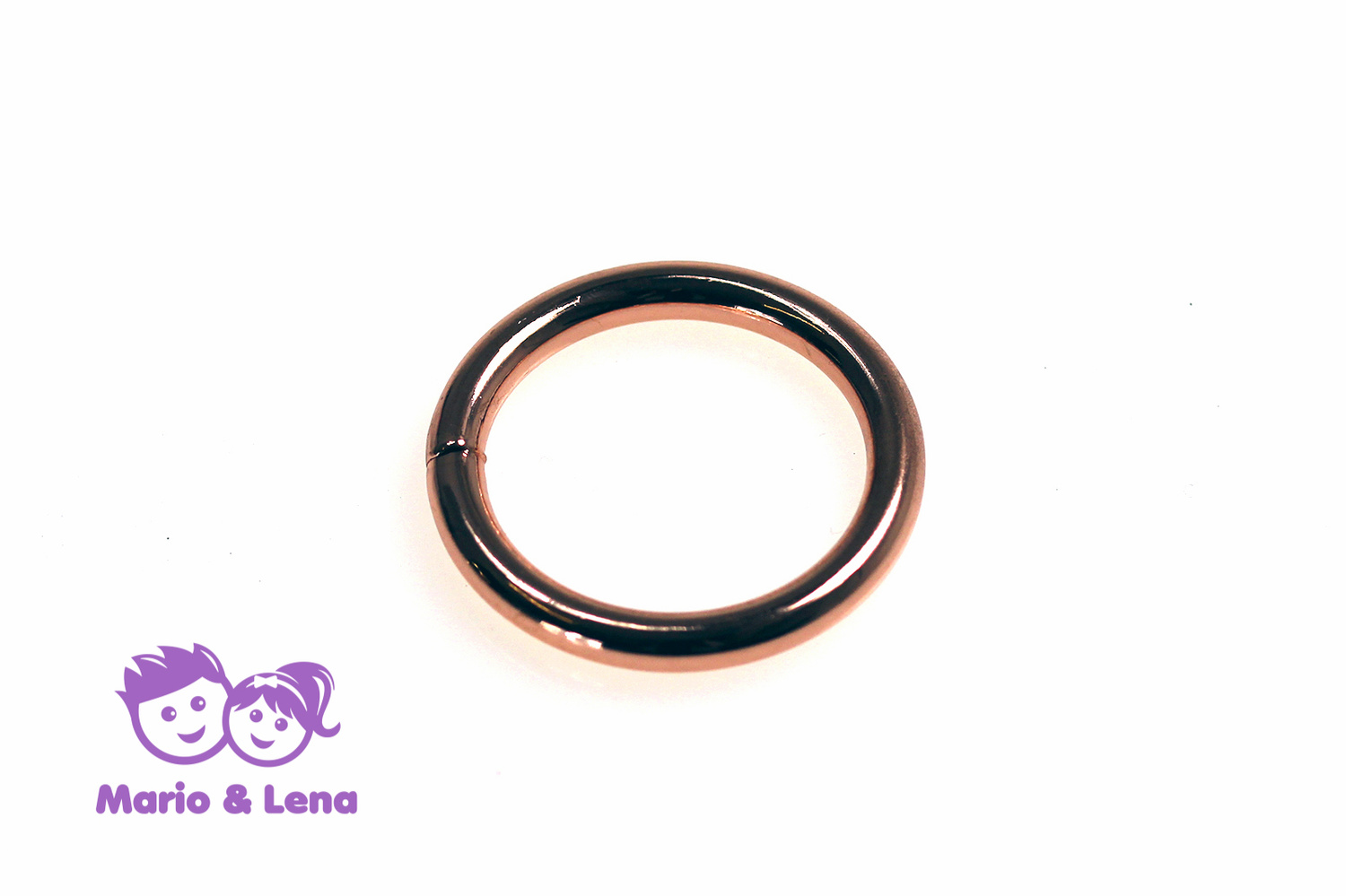 O-Ring, 25mmx4mm iron rosegold