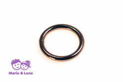 O-Ring, 25mmx4mm Eisen Rosegold