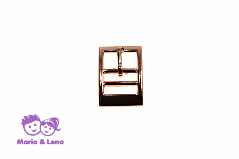 Double Buckle  rosegold 16mm