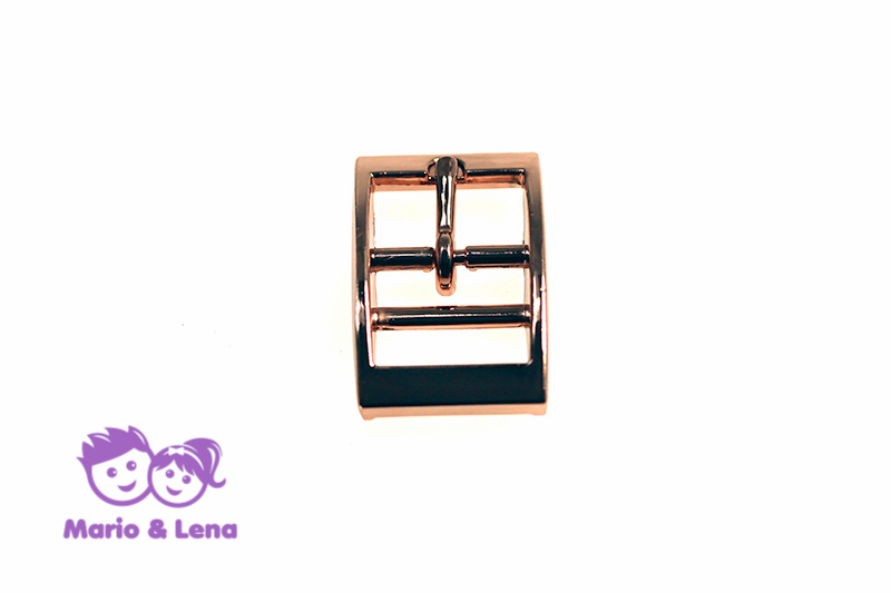 Double Buckle  rosegold 19mm