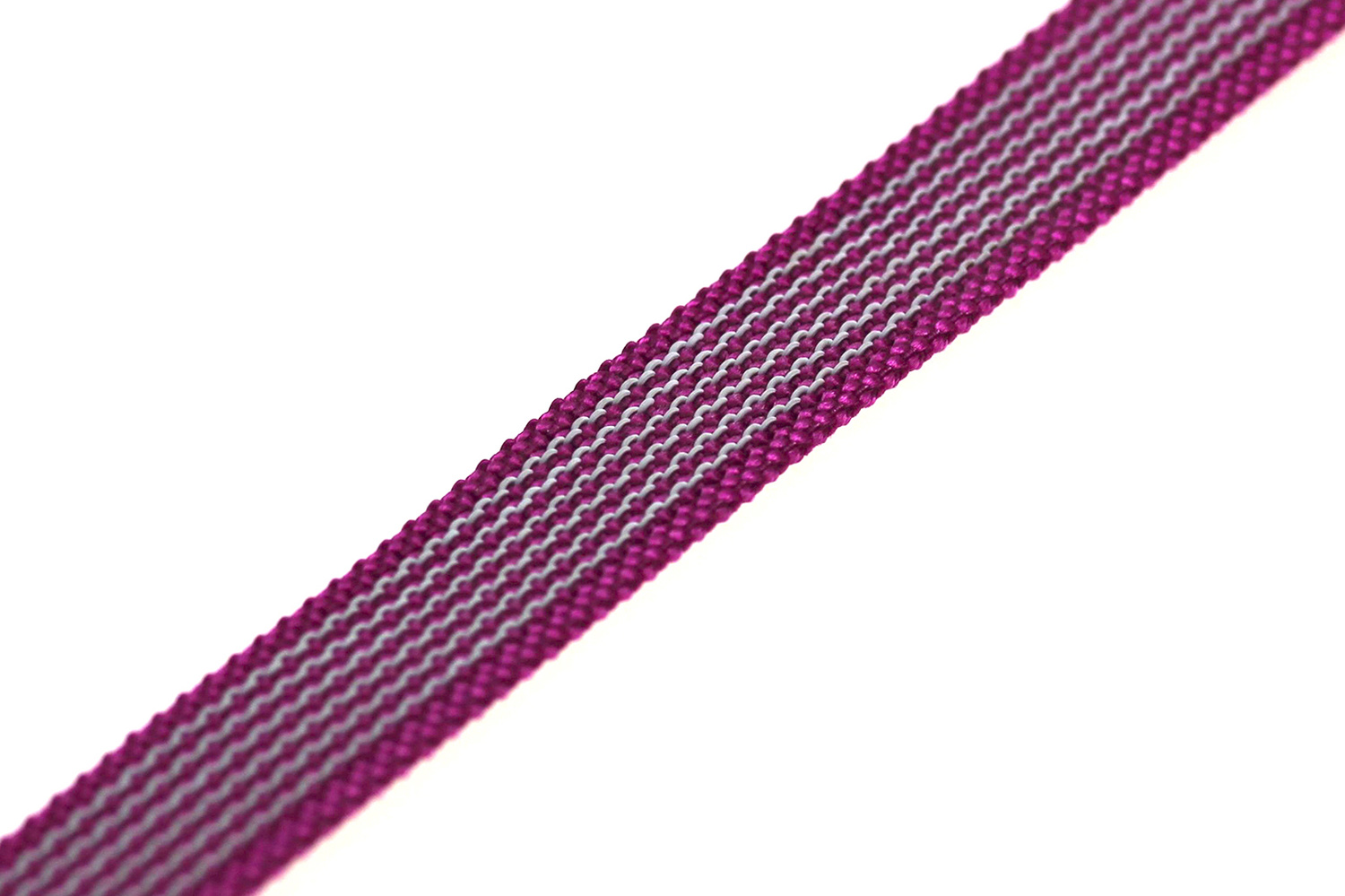 Rubber Webbing 20mm, Neon Pink