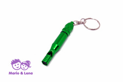 Dog Whistle aluminium Silver