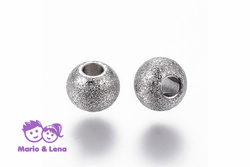 Bead Silver Glitter
