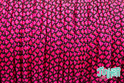 500 feet Spool Type II 425 Cord in color NEON PINK DIAMONDS