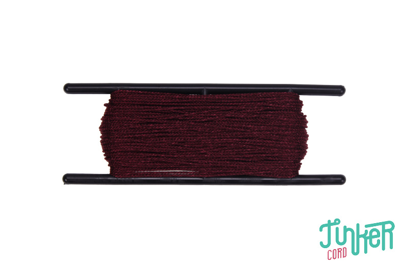 30 Meter Winder Micro Cord 90, Farbe BURGUNDY