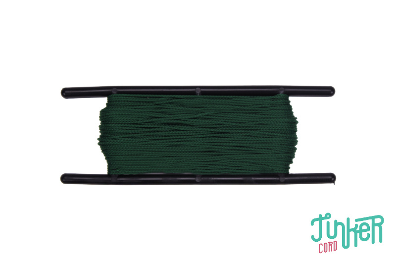 100 feet Winder Micro Cord 90 in color KELLY GREEN
